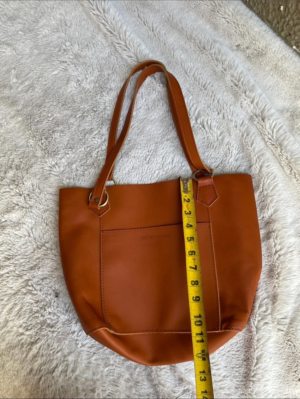 Portland Leather The Market Leather Tote in Honey